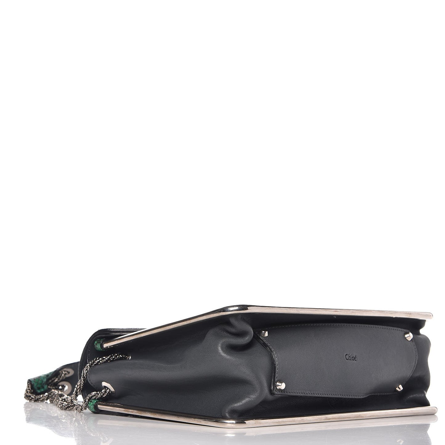 Python Sally Flap Bag Green
