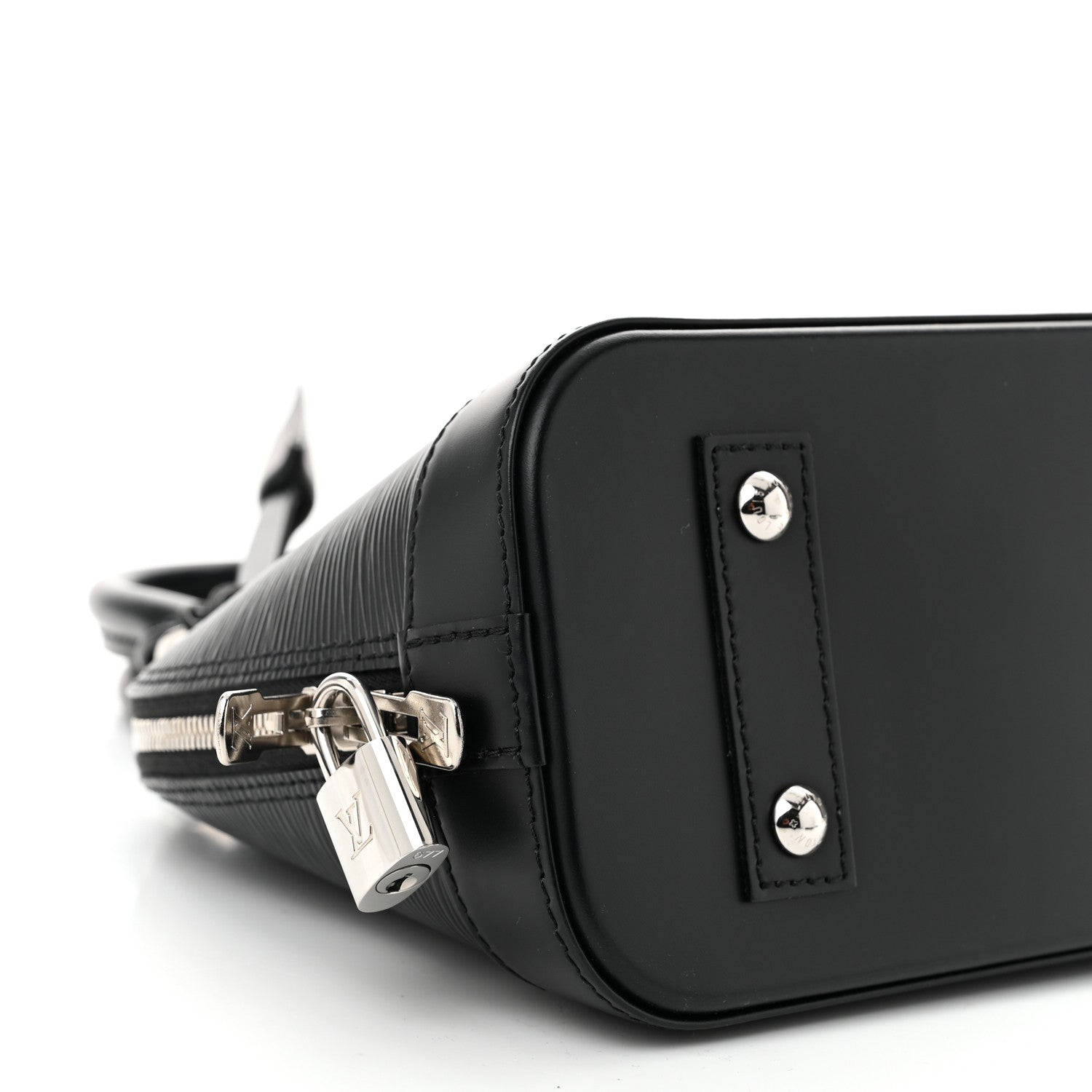 Louis Vuitton Epi Alma BB Black 8 of 9
