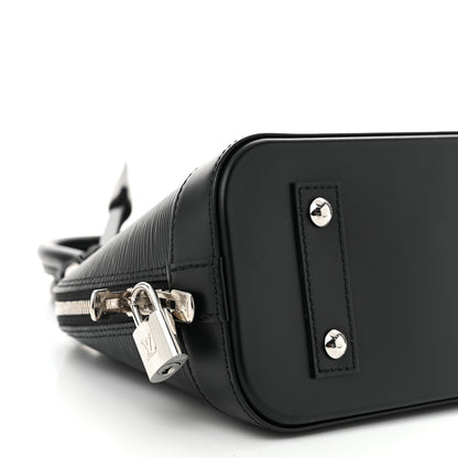 Louis Vuitton Epi Alma BB Black 8 of 9