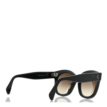 Celine New Audrey Sunglasses CL 41805/S Black 4 of 8