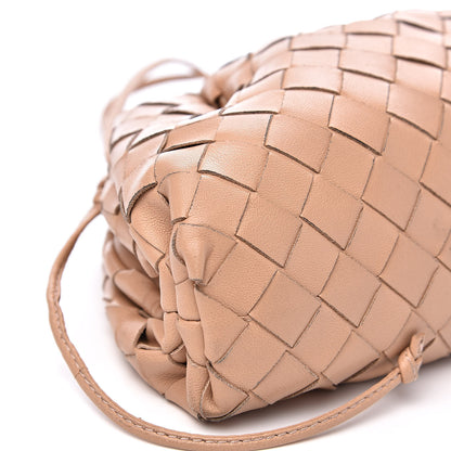 Bottega Veneta Nappa Intrecciato The Mini Pouch Almond 9 of 12