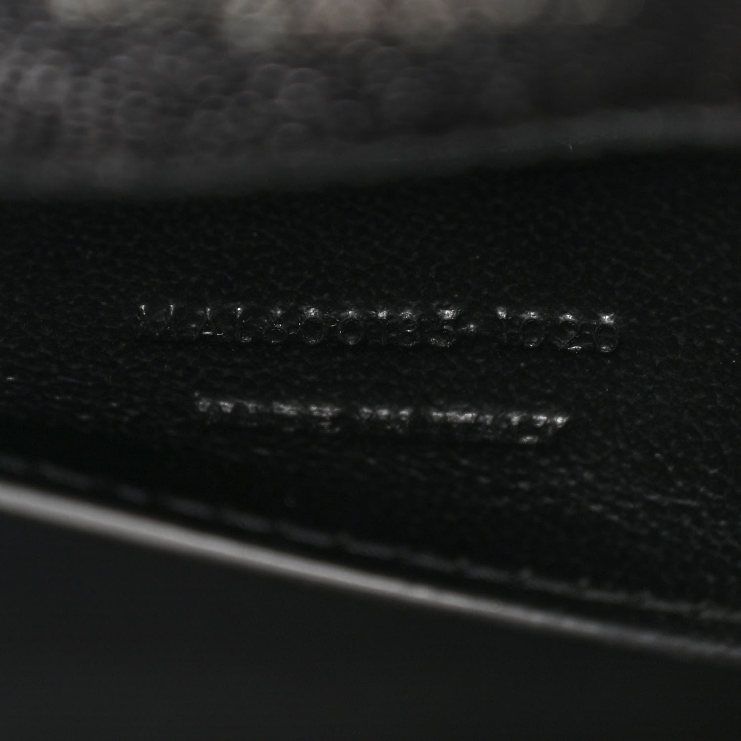 Saint Laurent Grain De Poudre Textured Mixed Matelasse Triquilt Medium Monogram Monochrome Satchel Black 7 of 10