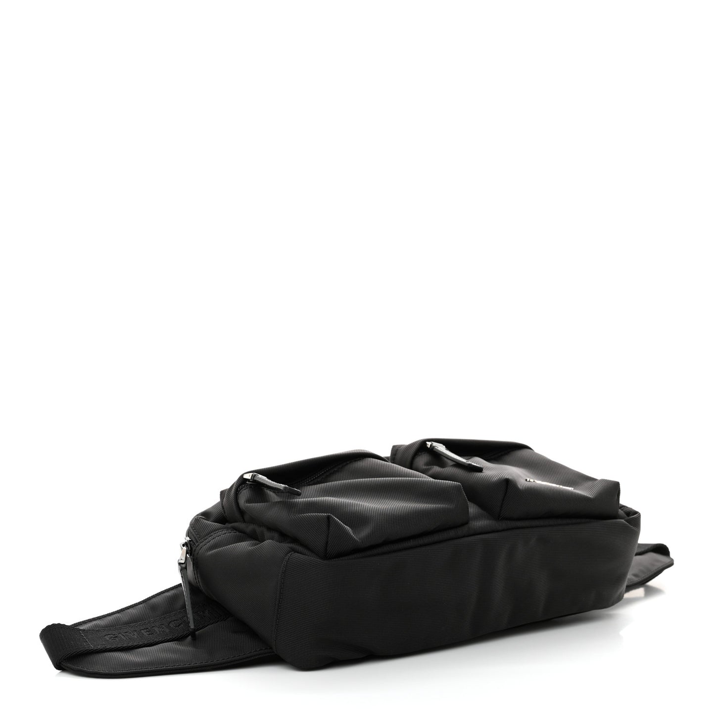 Nylon Essential U Belt Bag Black
