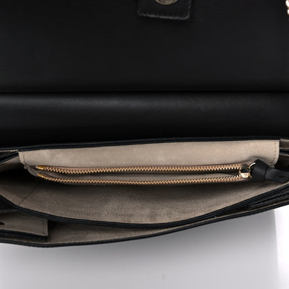 Chloe Suede Calfskin Medium Faye Shoulder Bag Carbon Grey 5 of 10