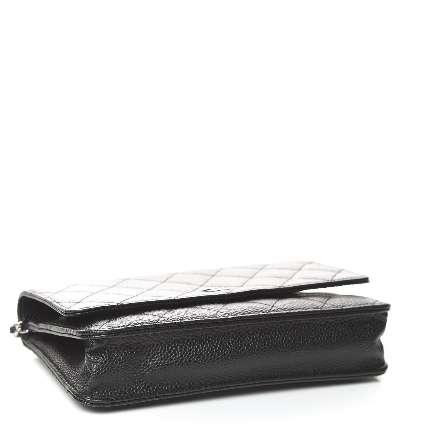 Chanel Caviar Quilted Wallet On Chain WOC Black 4 of 11