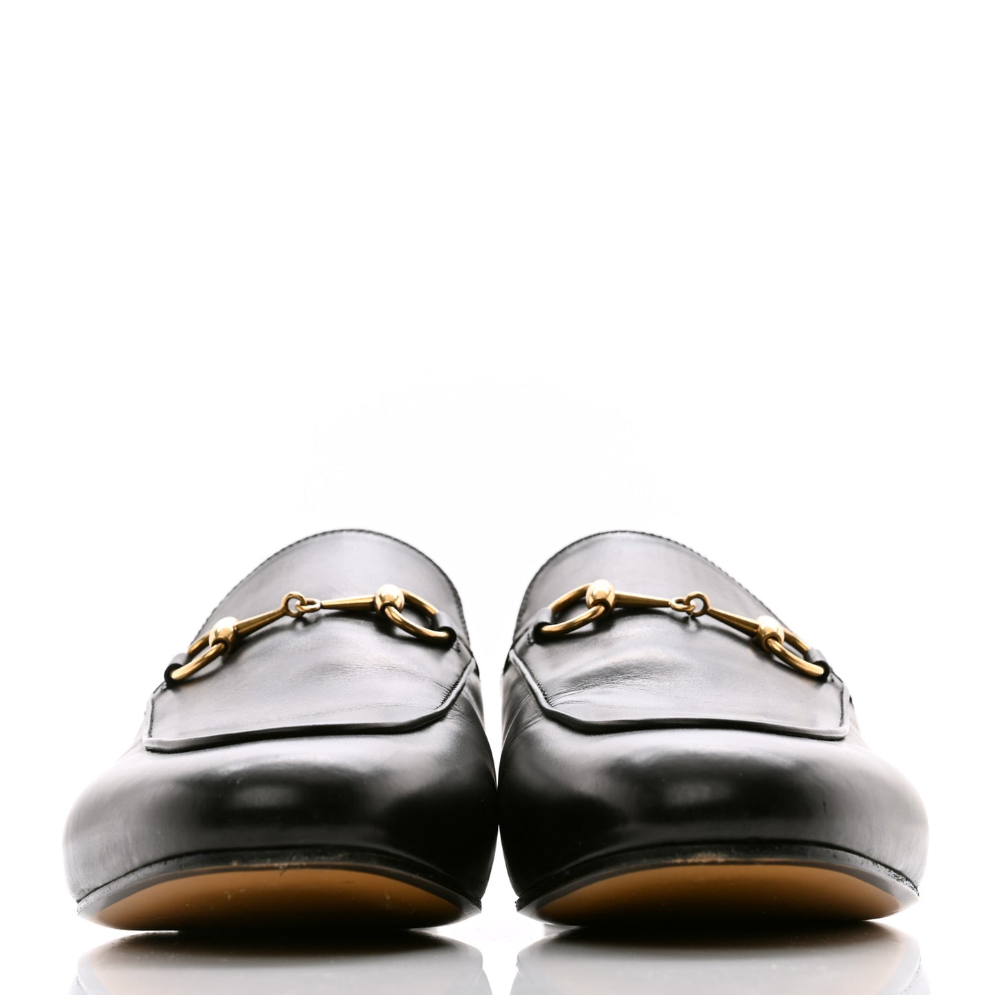 Calfskin Womens Princetown Slippers 40 Black