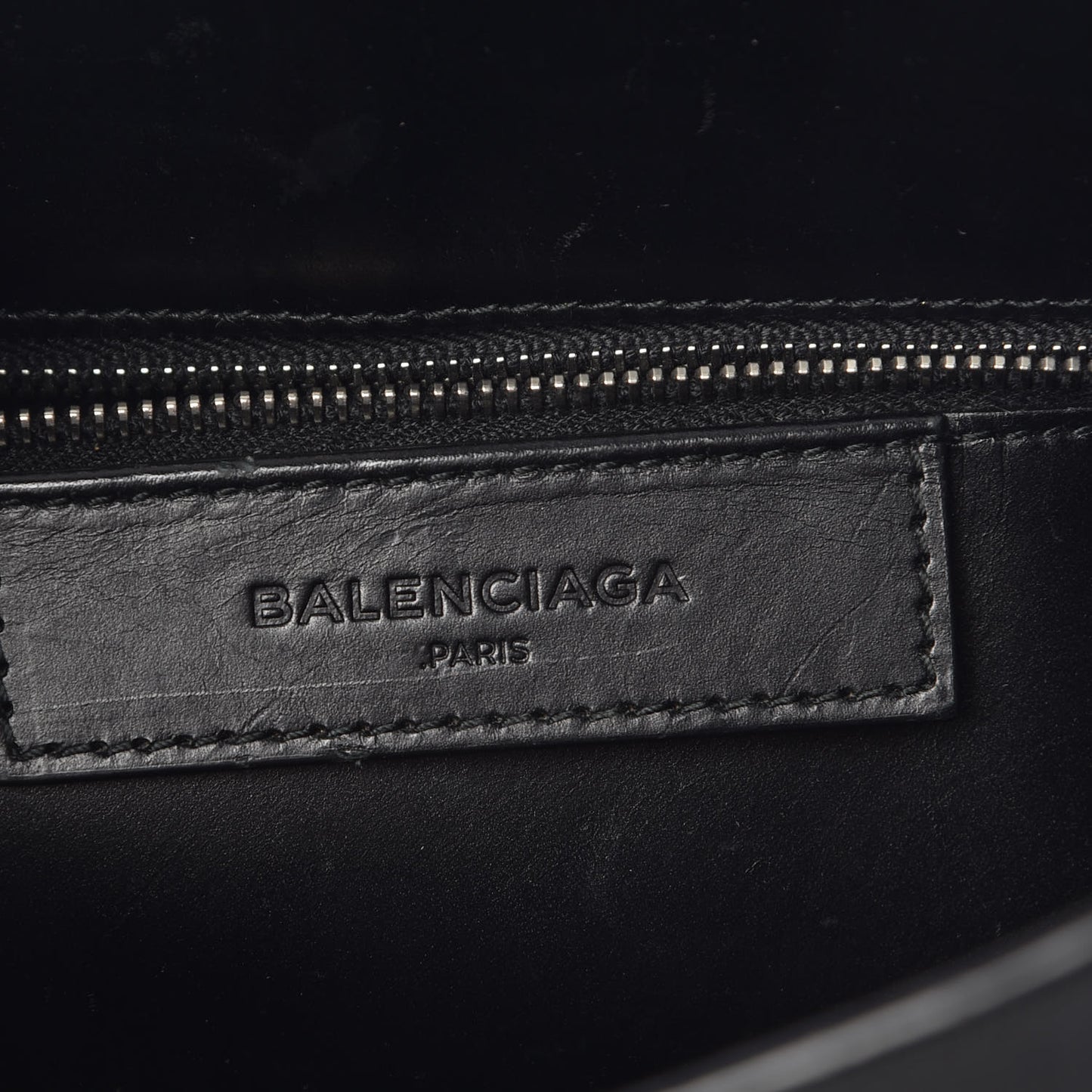 Mesh Calfskin Palladium Hardware City Black