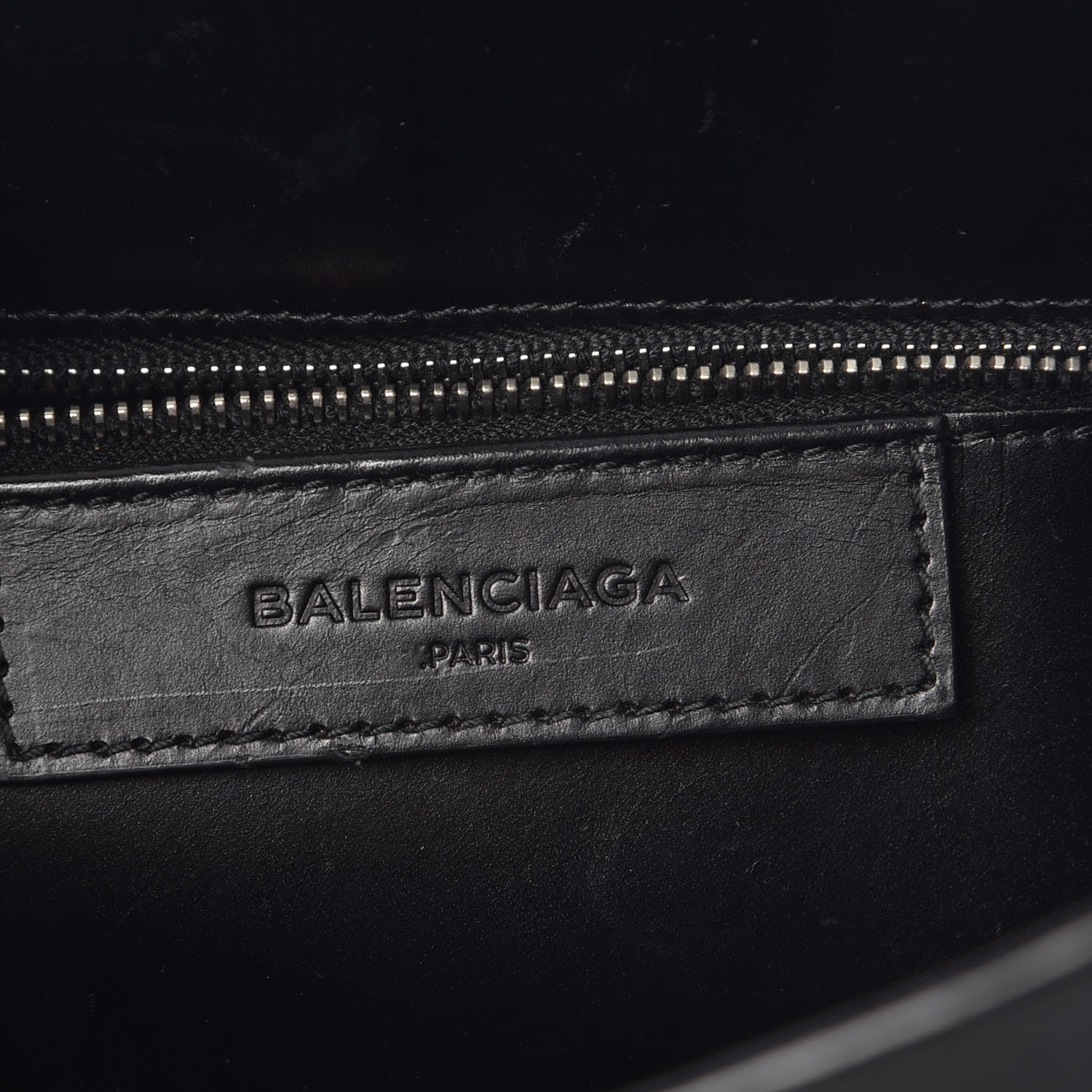 Balenciaga Mesh Calfskin Palladium Hardware City Black 7 of 13