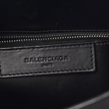 Balenciaga Mesh Calfskin Palladium Hardware City Black 7 of 13