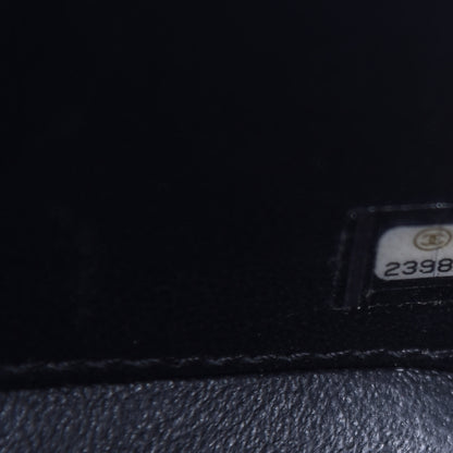 Chanel Caviar Quilted Medium CC Filigree Vanity Case Beige Black 9 of 10