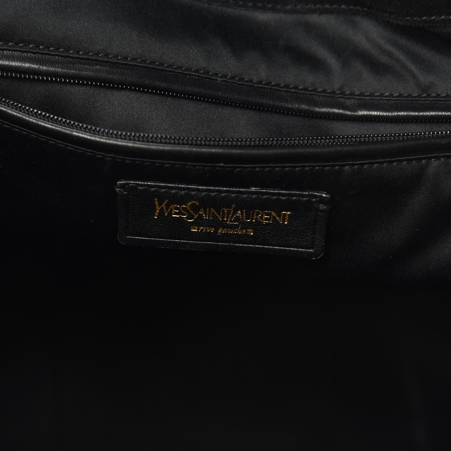 Saint Laurent Patent Large Downtown Tote Black 6 of 13