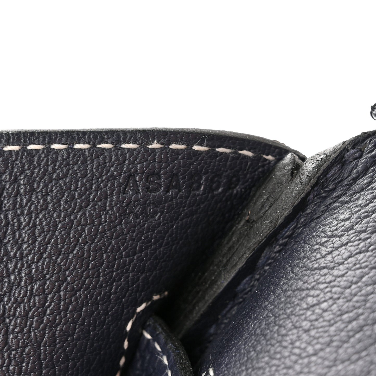Togo Horseshoe Birkin 35 Etoupe Bleu Nuit