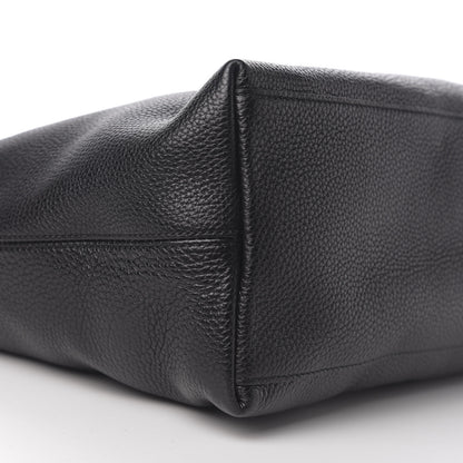 Gucci Pebbled Calfskin Medium Soho Chain Shoulder Bag Black 7 of 9
