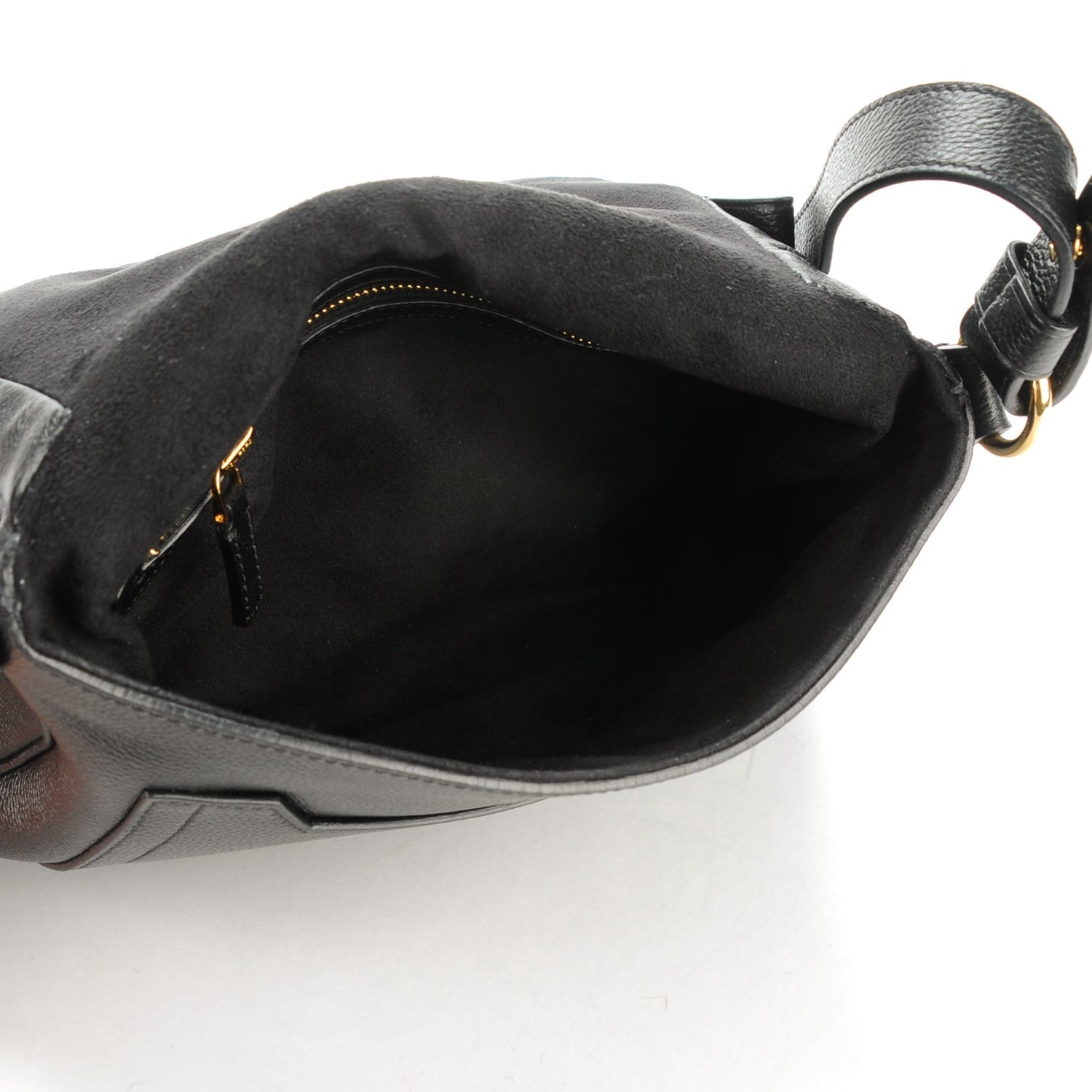 Tom Ford Grained Calfskin Medium Jennifer Crossbody Bag Black 5 of 7
