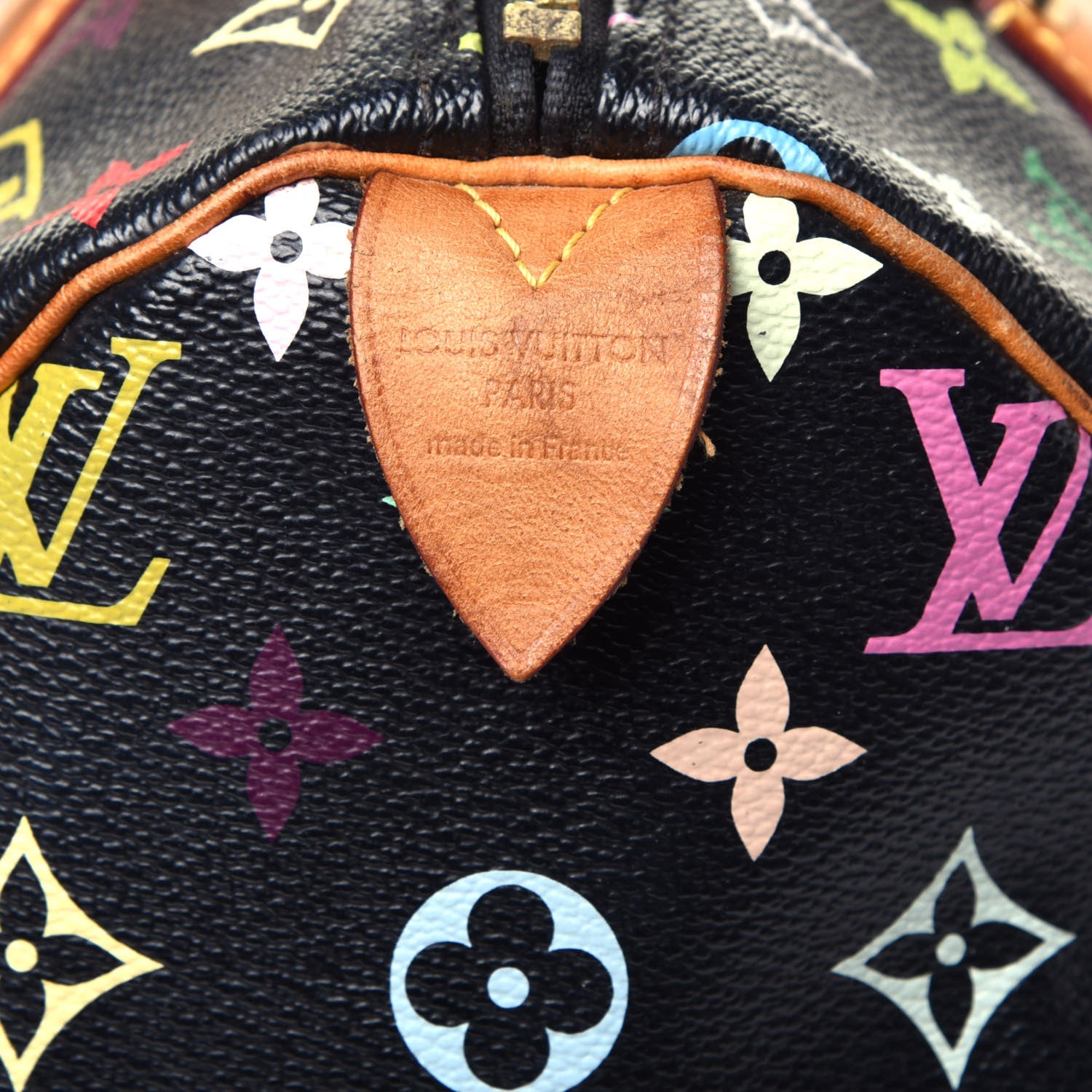 Louis Vuitton Monogram Multicolor Speedy 30 Black 8 of 10