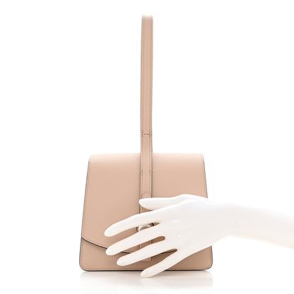 Moynat Carat Calfskin Madeleine Clutch Powder Peach 2 of 6