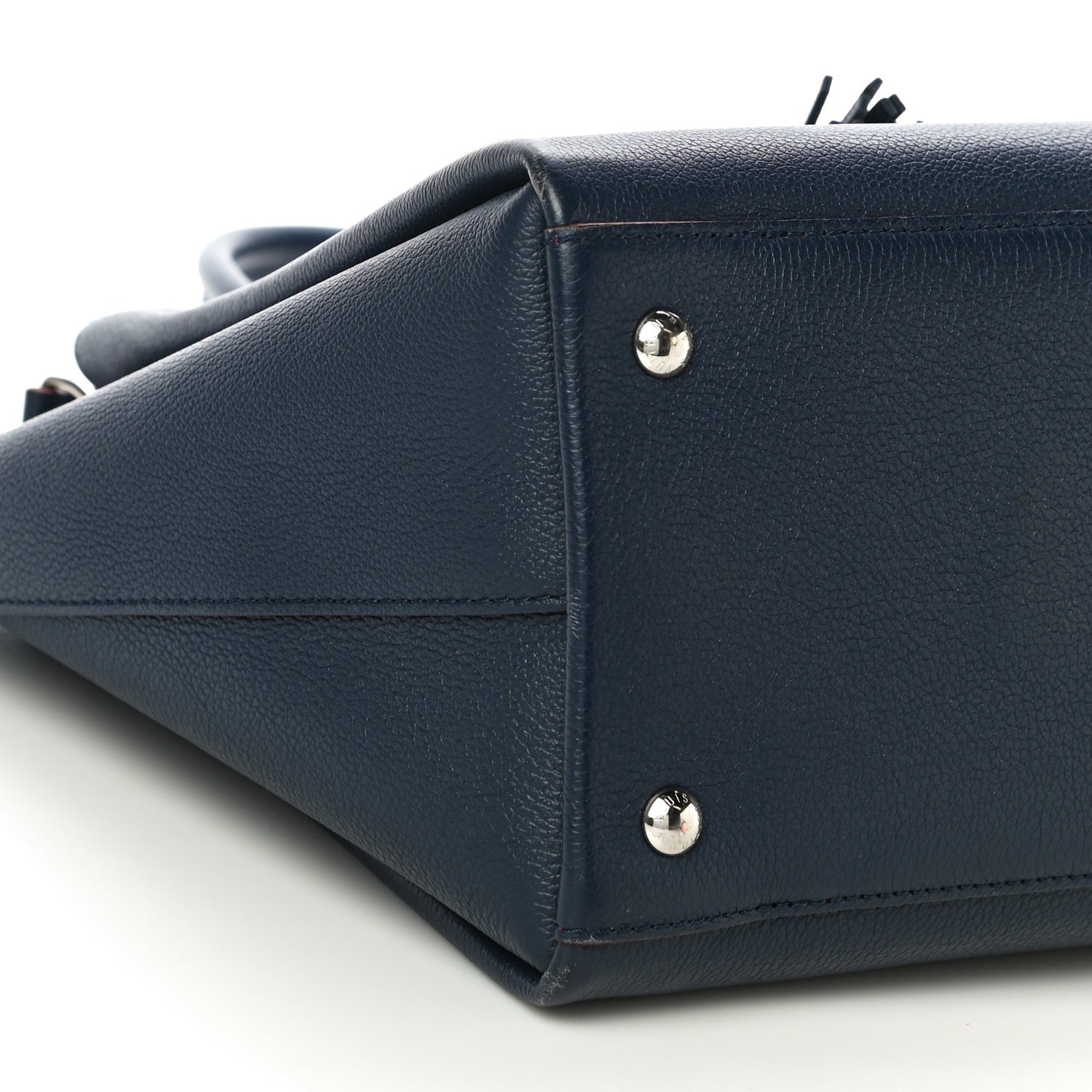Calfskin Lockmeto Marine Rouge