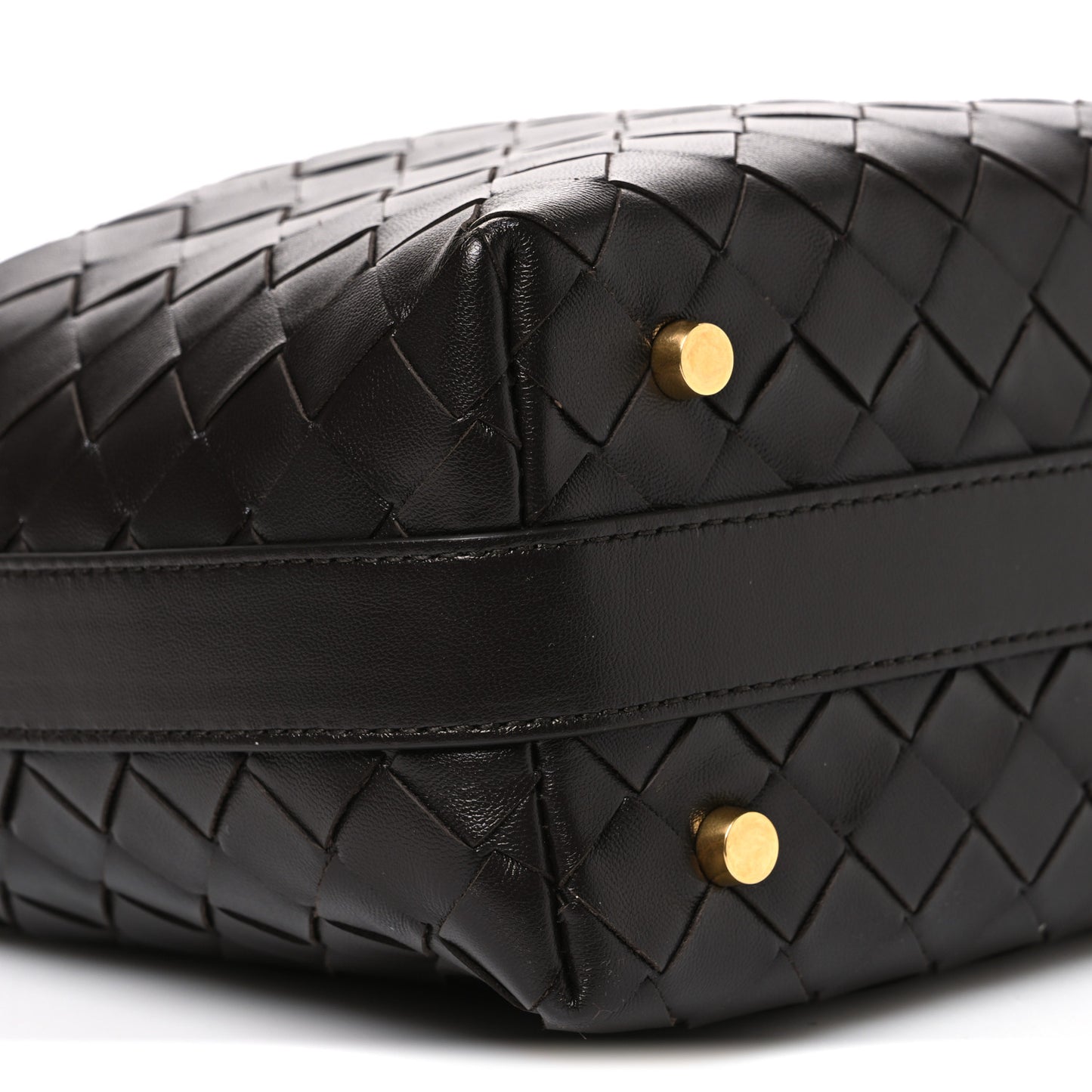 Calfskin Nappa Intrecciato Mini Wallace Fondant