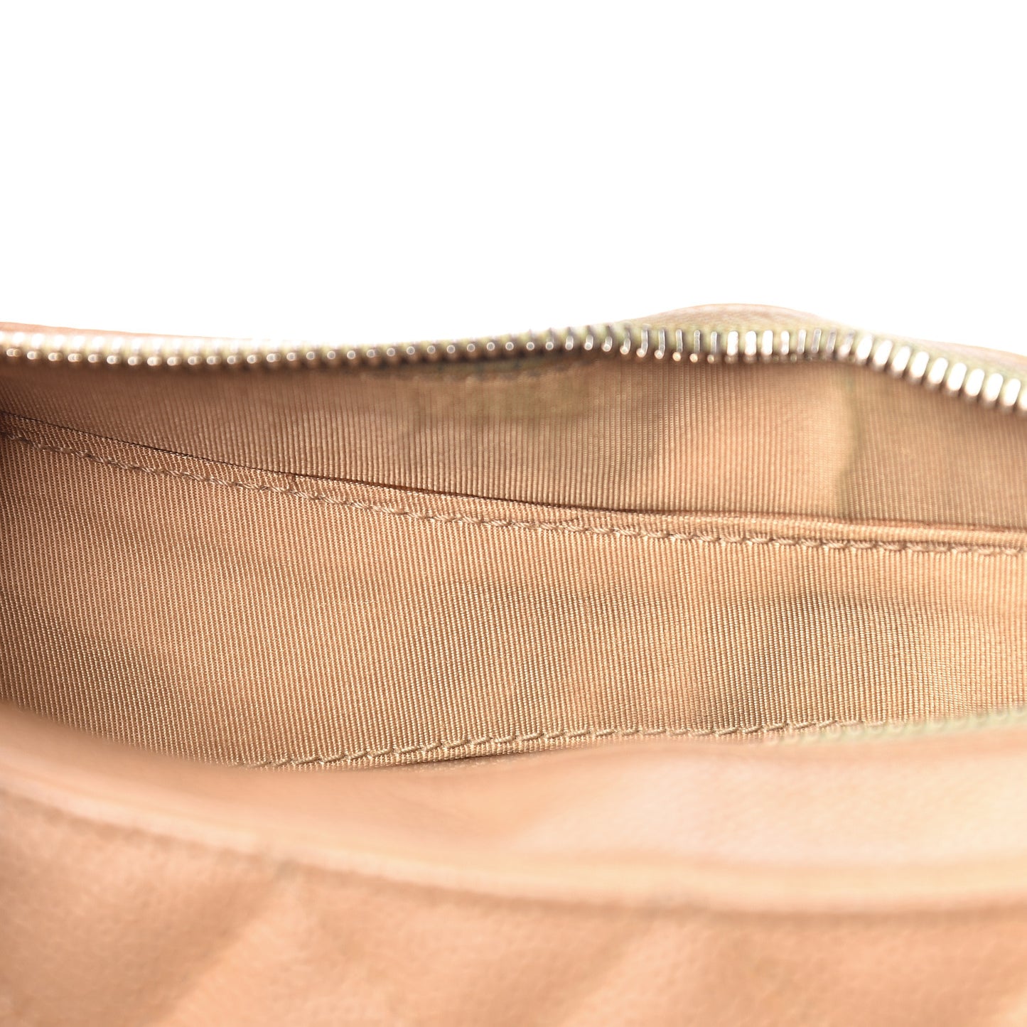 Caviar Quilted Timeless CC Shoulder Bag Beige