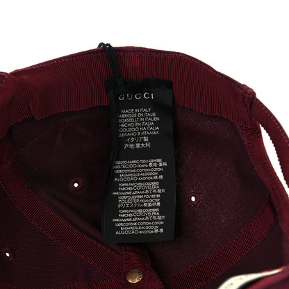 Gucci X MLB Cotton NY Yankees Baseball Hat 57-61 Lacquer 8 of 8