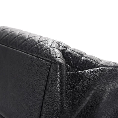 Chanel Caviar Quilted Grand Shopping Tote GST Black 13 of 14