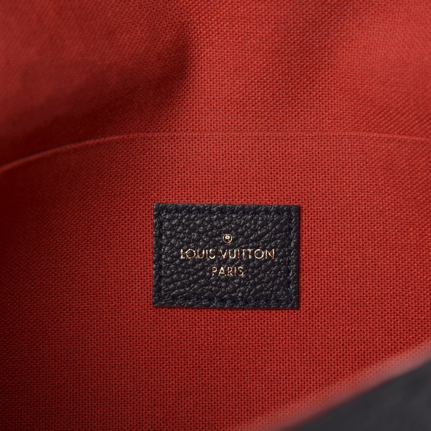 Empreinte Pochette Felicie Chain Wallet Marine Rouge