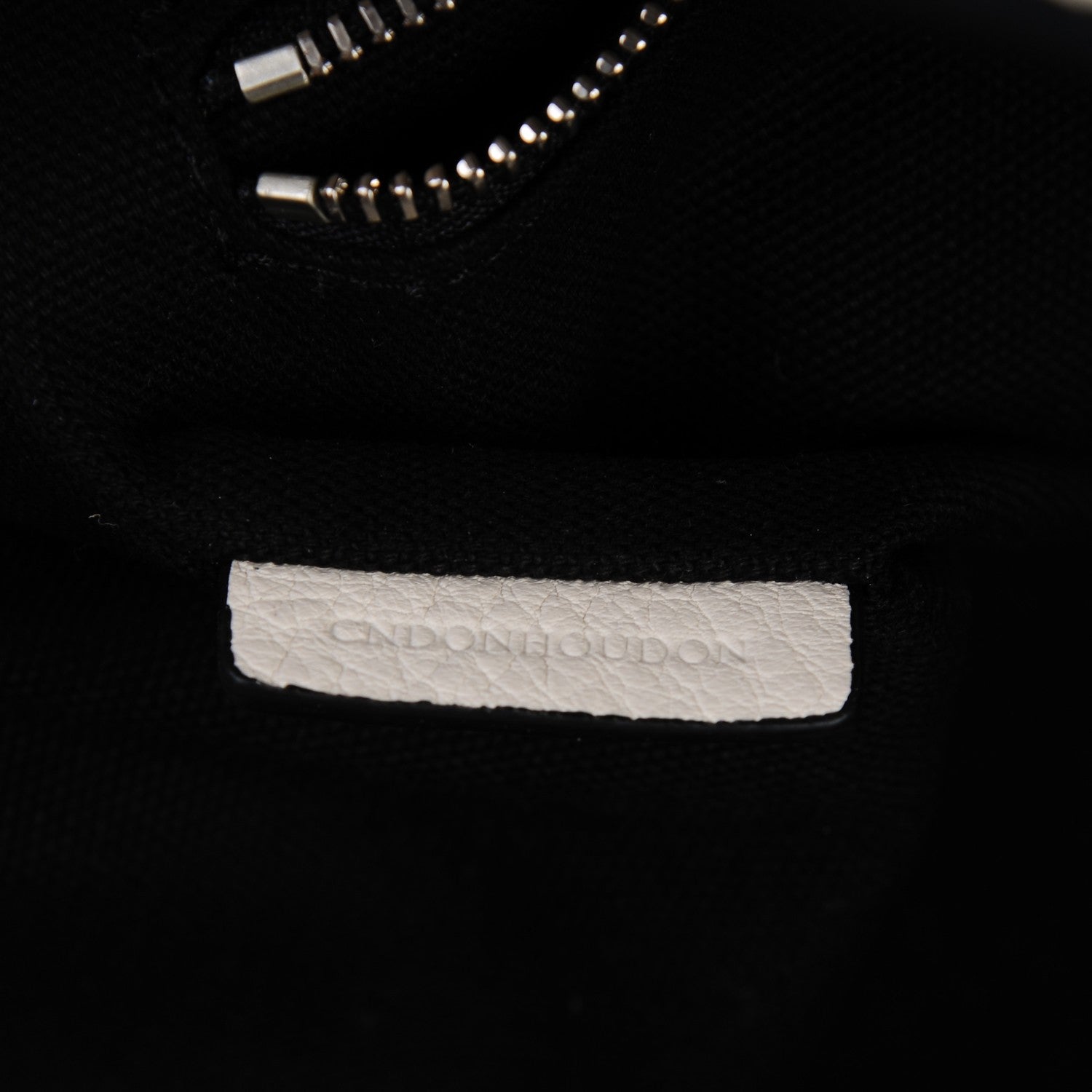 Burberry Mega Check Grained Calfskin Medium Harcourt Satchel White 8 of 8
