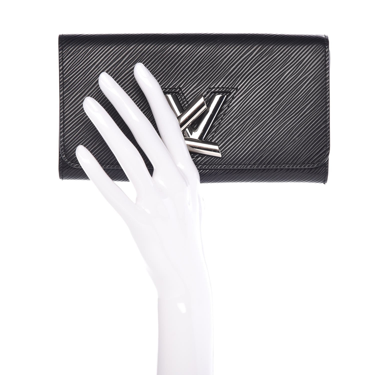 Louis Vuitton Epi Twist Wallet Black 2 of 7