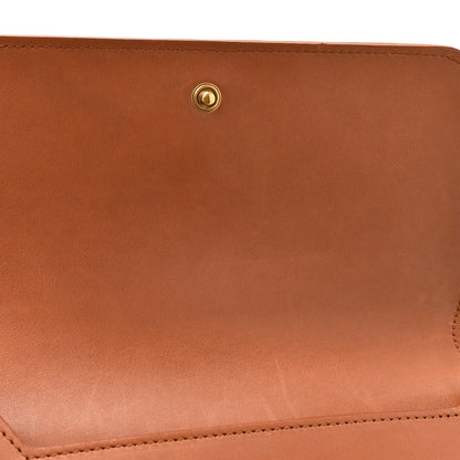 Saint Laurent Shearling Monogram Phone Holder Crossbody Brown 10 of 10