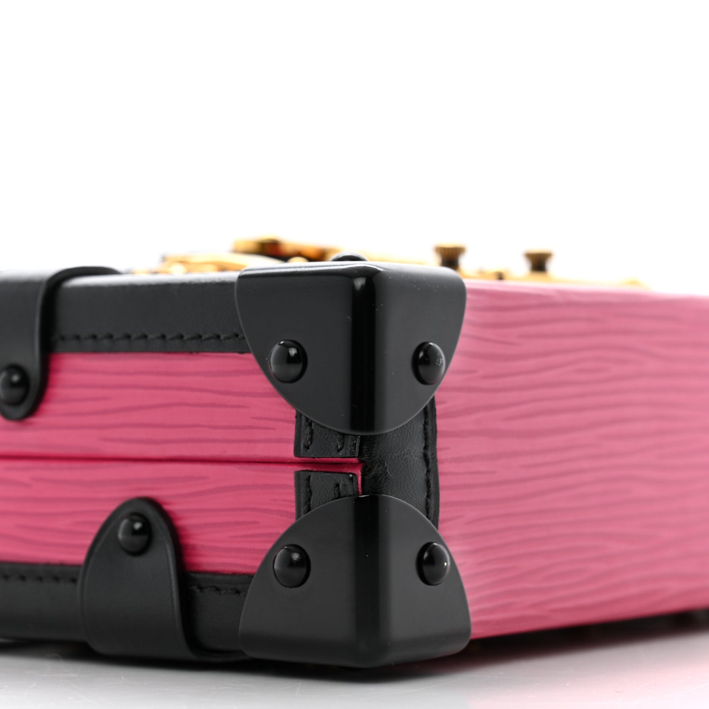 Epi Petite Malle Fuchsia Black