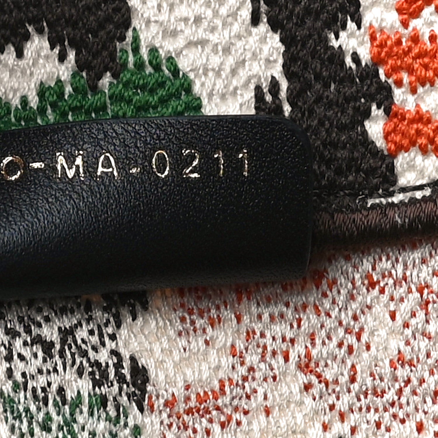 Christian Dior Canvas Embroidered Large Paisley Book Tote Multicolor 7 of 10