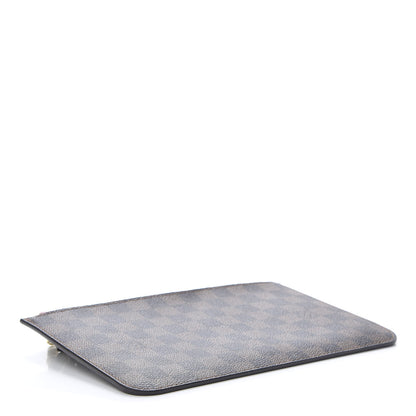 Louis Vuitton Damier Ebene Neverfull MM GM Pochette Rose Ballerine 4 of 14
