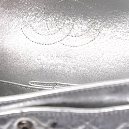 Chanel Metallic Aged Calfskin Quilted 2.55 Reissue 224 Flap Silver 6 of 11