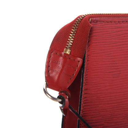 Louis Vuitton Epi Pochette Accessories 24 Castillan Red 8 of 15