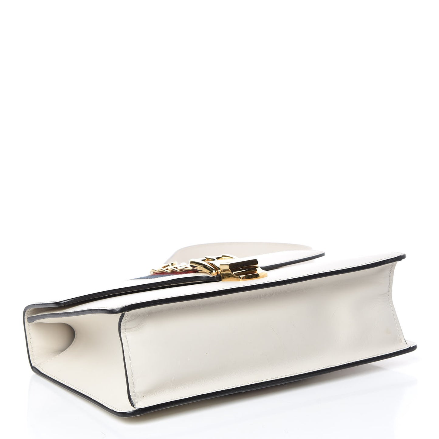Calfskin Small Sylvie Shoulder Bag White