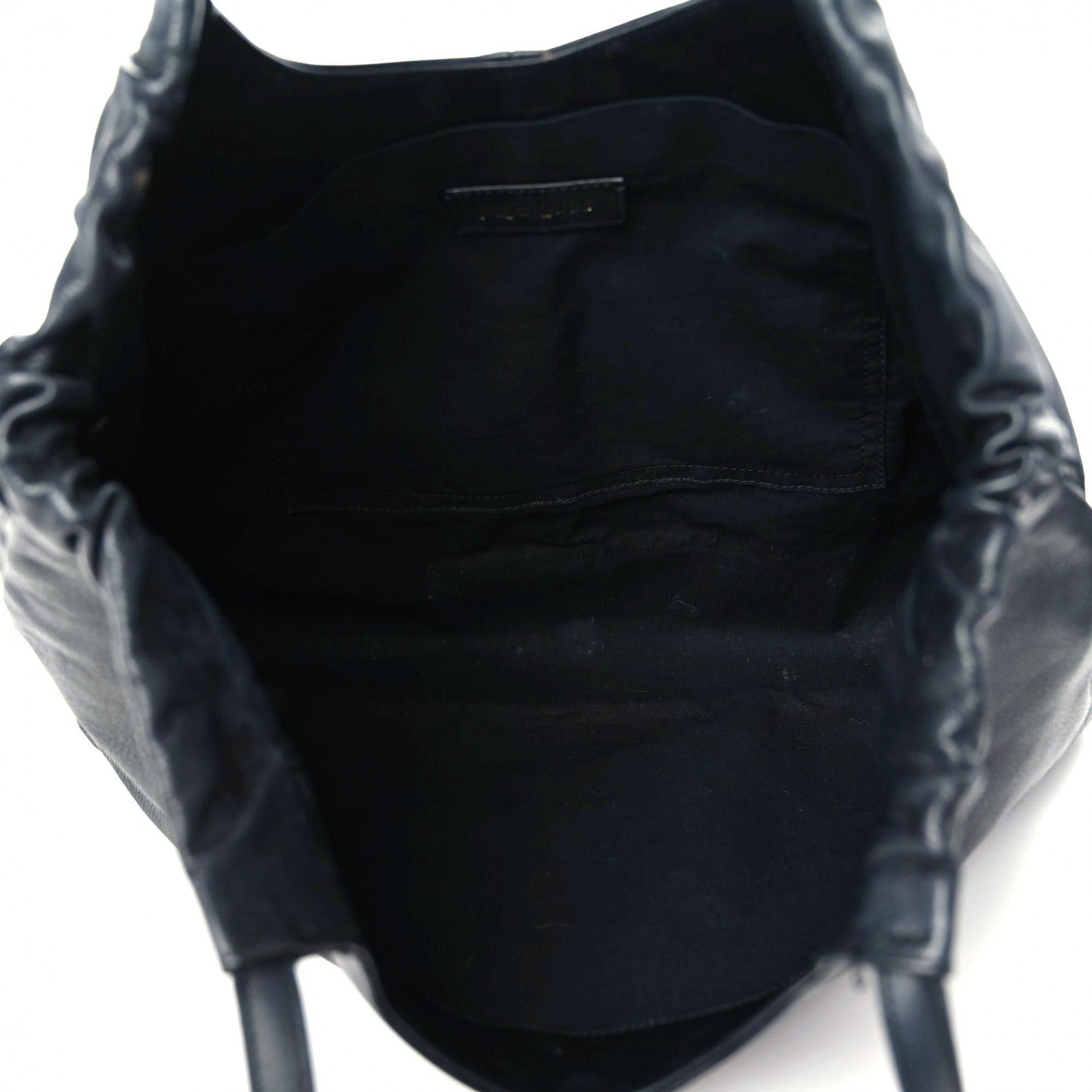 Saint Laurent Calfskin Belle de Jour Cabas Tote Black 5 of 27