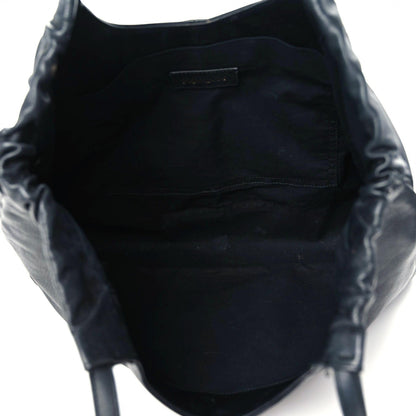 Saint Laurent Calfskin Belle de Jour Cabas Tote Black 5 of 27