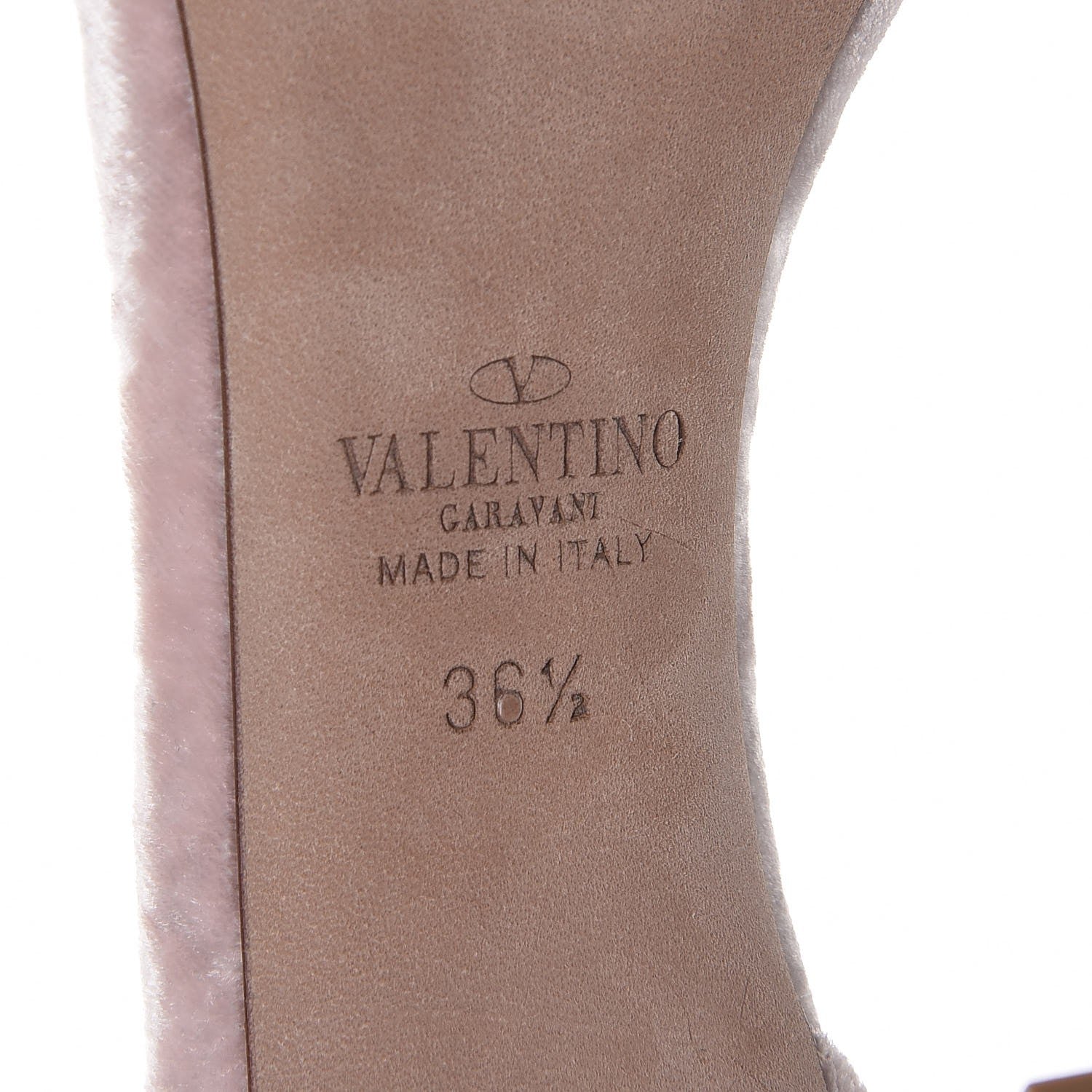 Valentino Garavani Velvet Pretty Bow Ankle Strap Sandals 36.5 Loto 8 of 10
