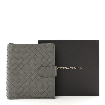 Bottega Veneta Nappa Intrecciato Mini Wallet Grey 12 of 12
