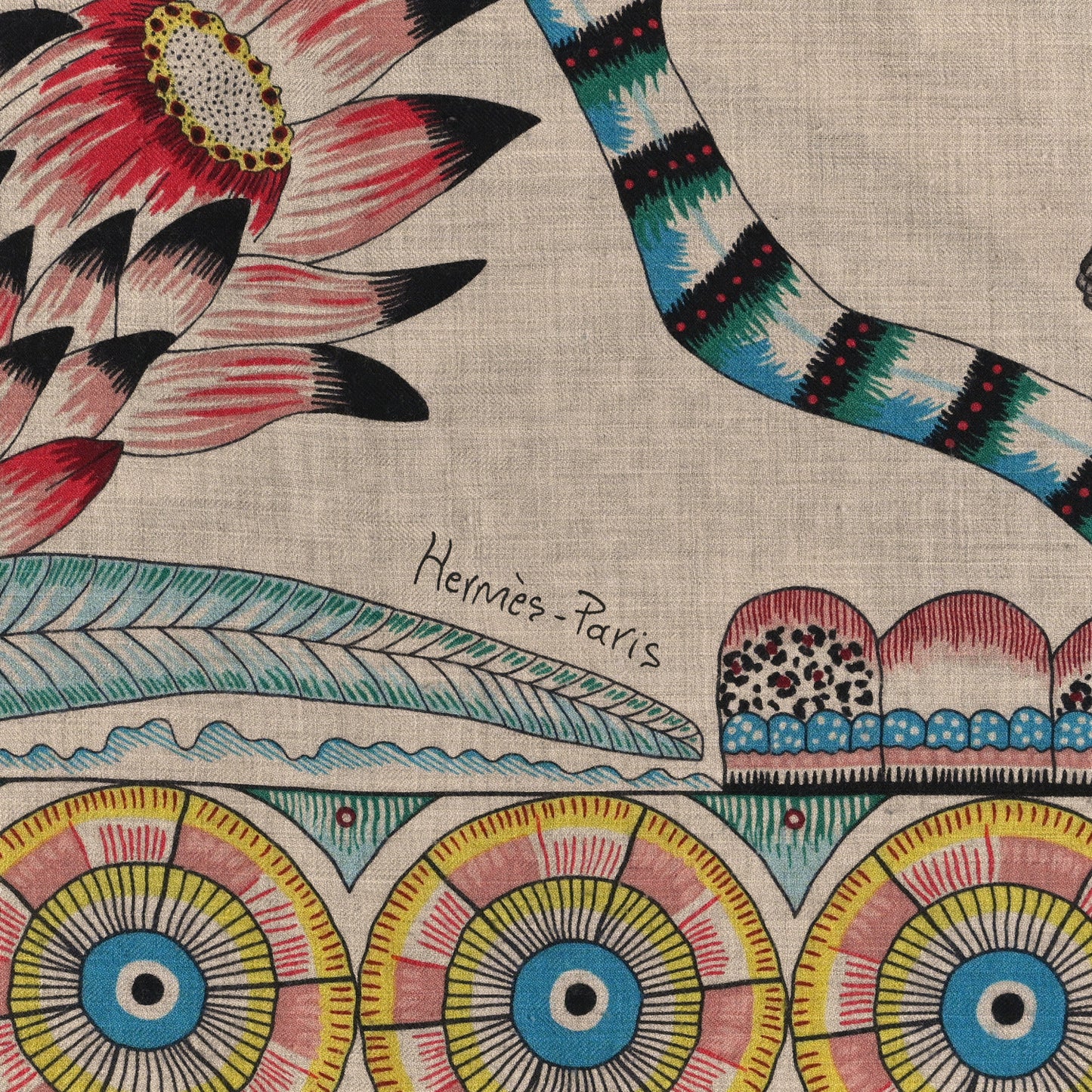 Cashmere Silk The Savana Dance Shawl 140