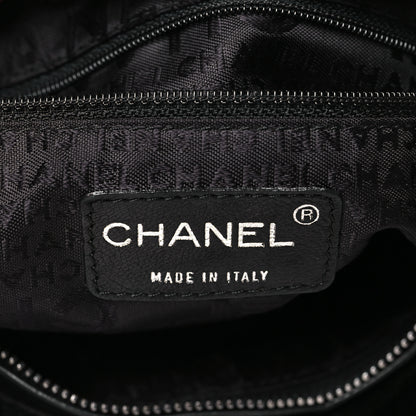 Chanel Rabbit Fur Hobo Black 6 of 9