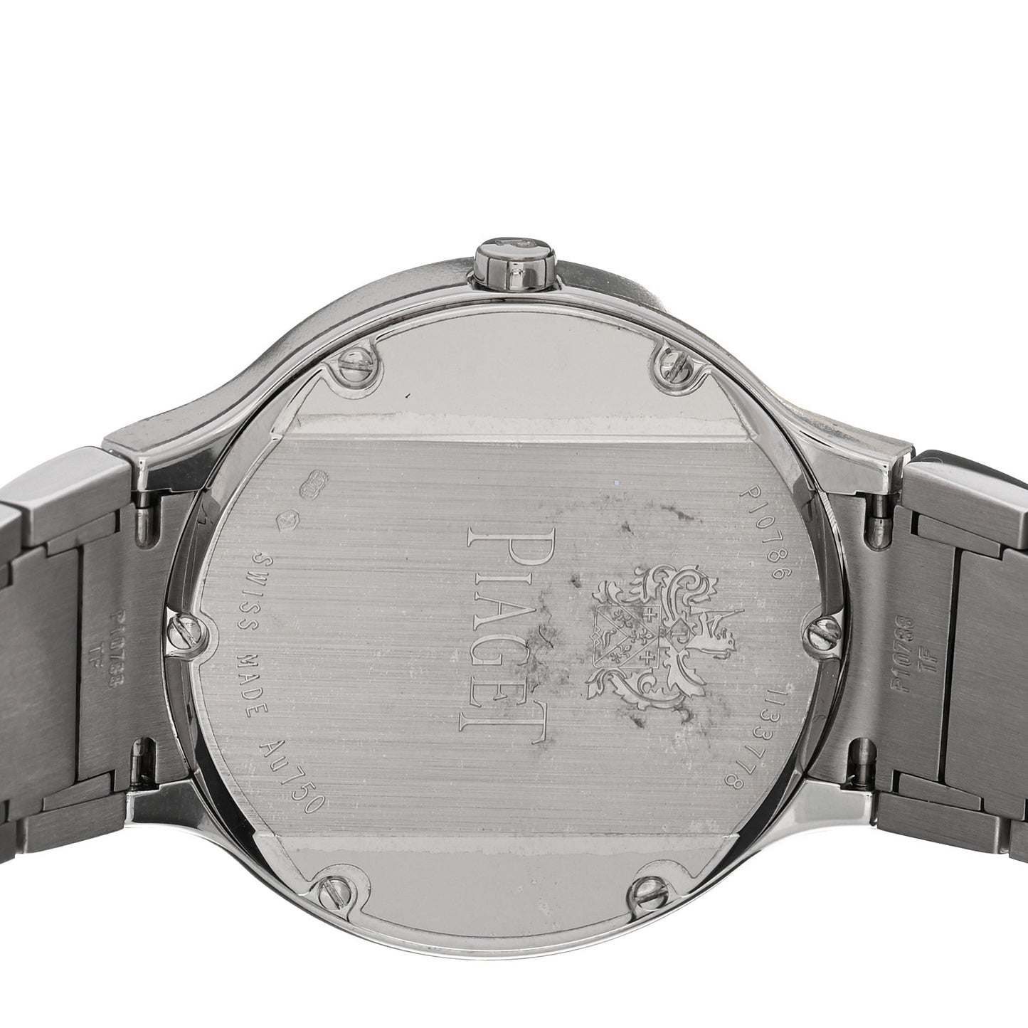 18K White Gold Diamond Bezel 32mm Polo Quartz Watch