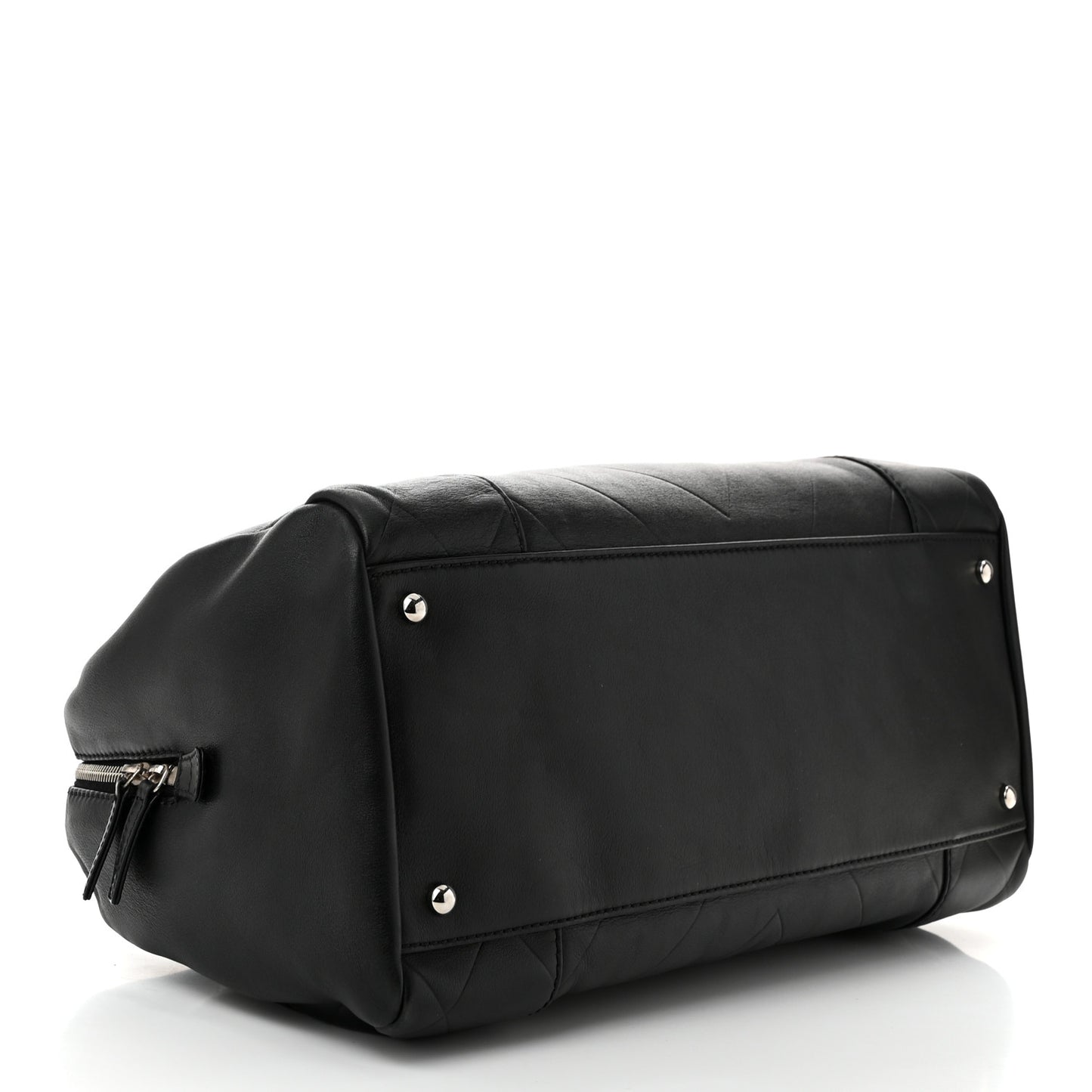 Calfskin CC Chevron All Day Long Boston Black