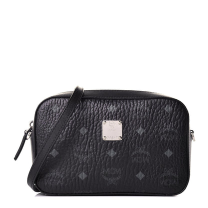 MCM Visetos Camera Crossbody Bag Black 1 of 8