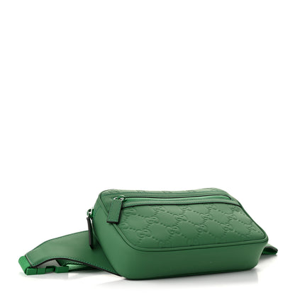 Gucci Rubber Effect Monogram GG Belt Bag New Shamrock 4 of 10