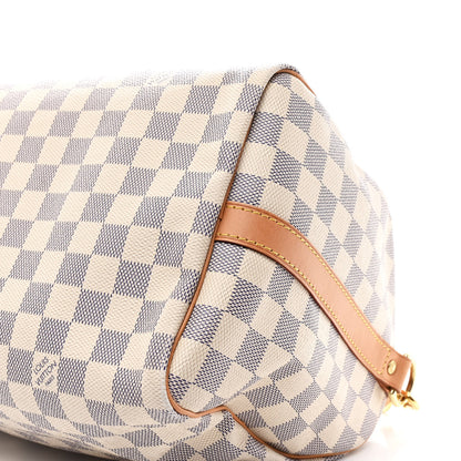 Louis Vuitton Damier Azur Speedy Bandouliere 30 10 of 10