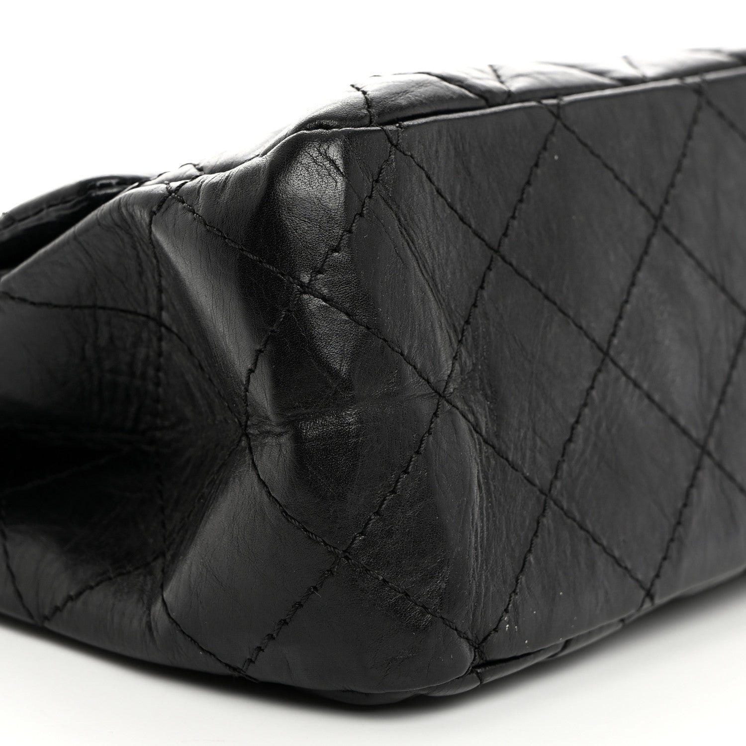 Chanel Aged Calfskin Quilted 2.55 Reissue 227 Flap Black 9 of 10