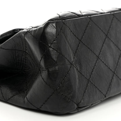 Chanel Aged Calfskin Quilted 2.55 Reissue 227 Flap Black 9 of 10