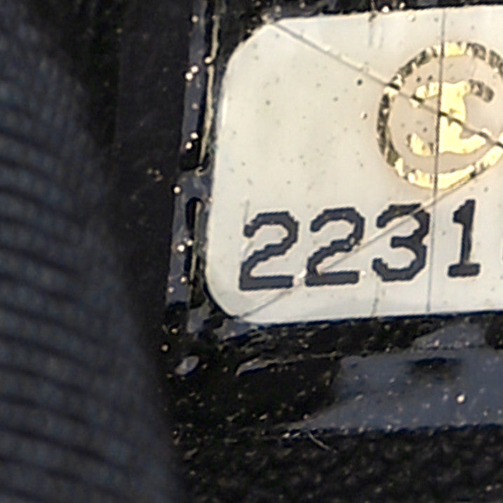 Canvas Quilted Medium Fluo Boy Flap Black Grey Yellow