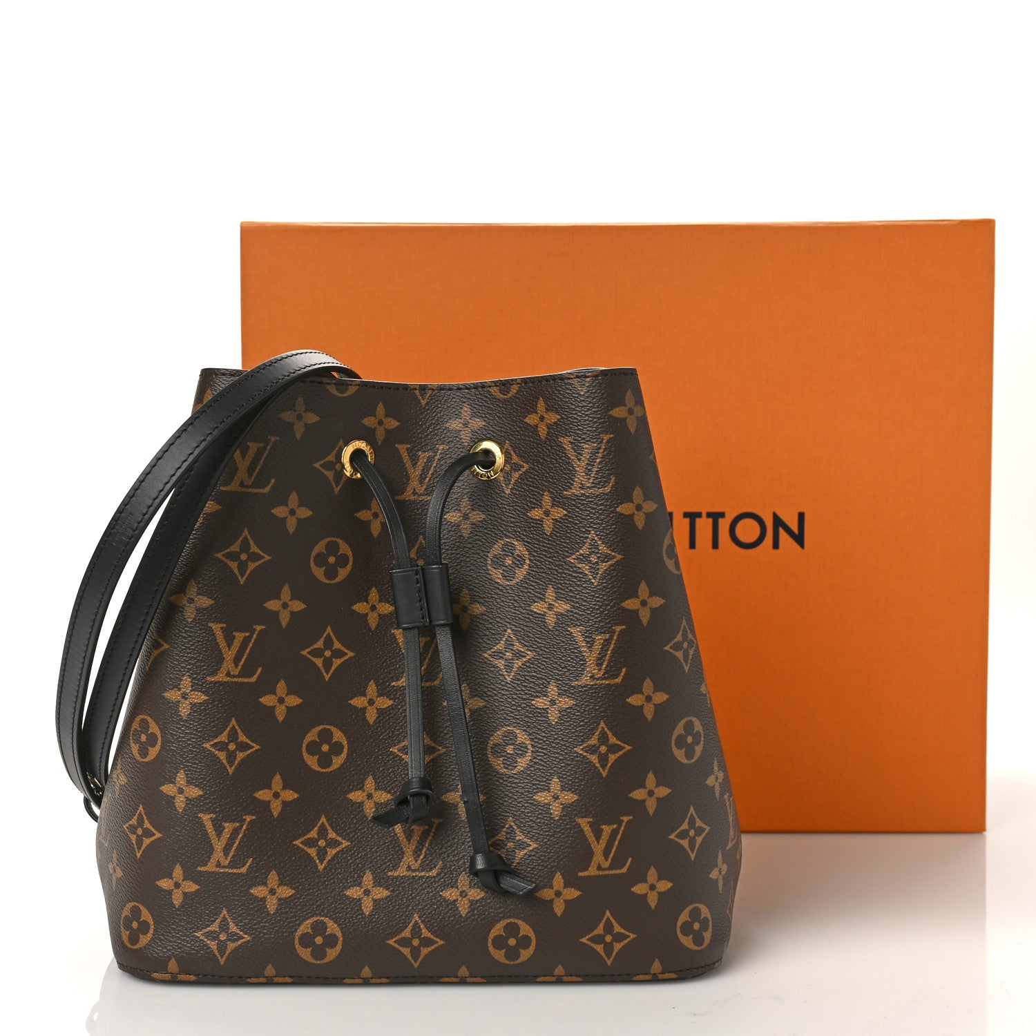 Louis Vuitton Monogram Neonoe MM Black 10 of 10